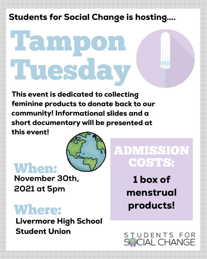 SSC Tampon Tuesday Event